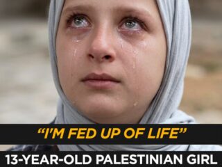 13-Year-Old Palestinian Girl in Gaza Says She Is Fed Up With Life Amid Hunger, Airstrikes and Death 1 13-Year-Old Palestinian Girl in Gaza Says She Is Fed Up With Life Amid Hunger, Airstrikes and Death